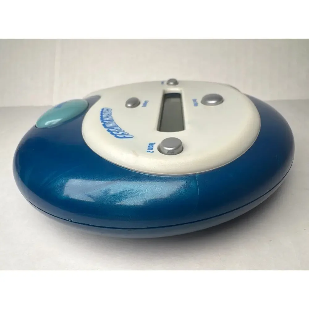 Hasbro Electronic Catch Phrase Handheld Game Blue/White Tested & Working!